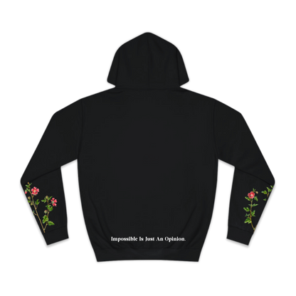 Floral Logo Hoodie